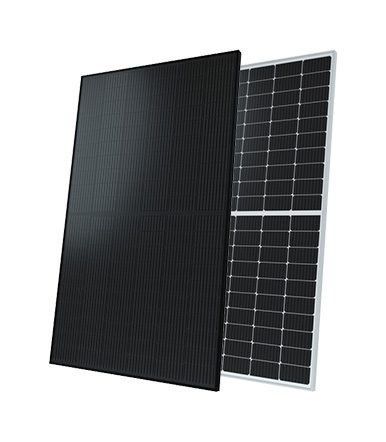 a close-up of solar panels